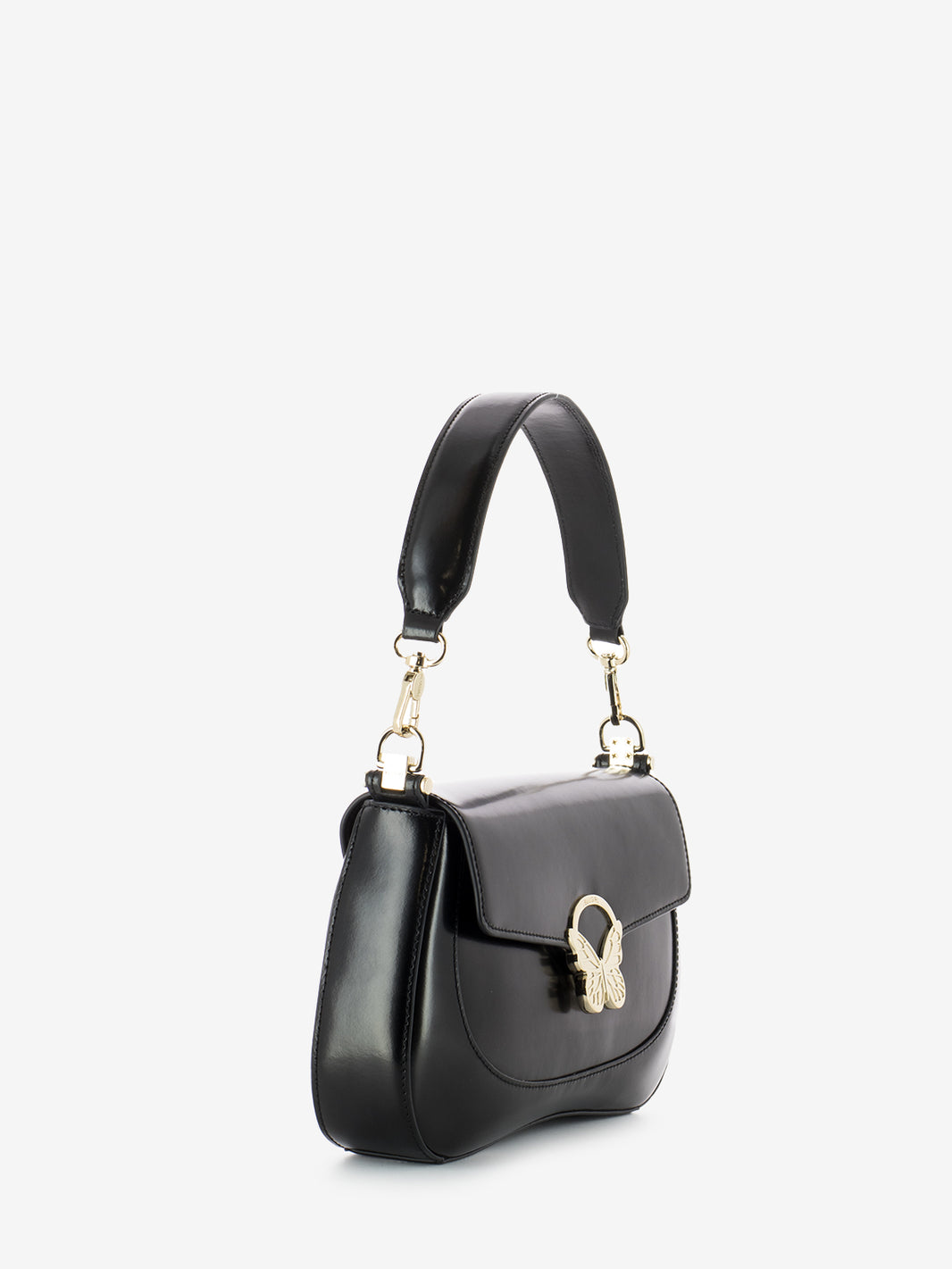 Medium black crossbody bag