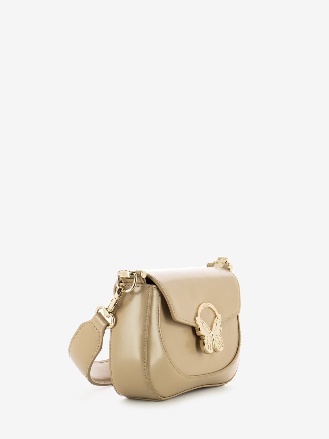 XS cappuccino crossbody bag