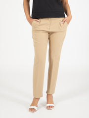 BLUGIRL - Pantaloni a sigaretta camel