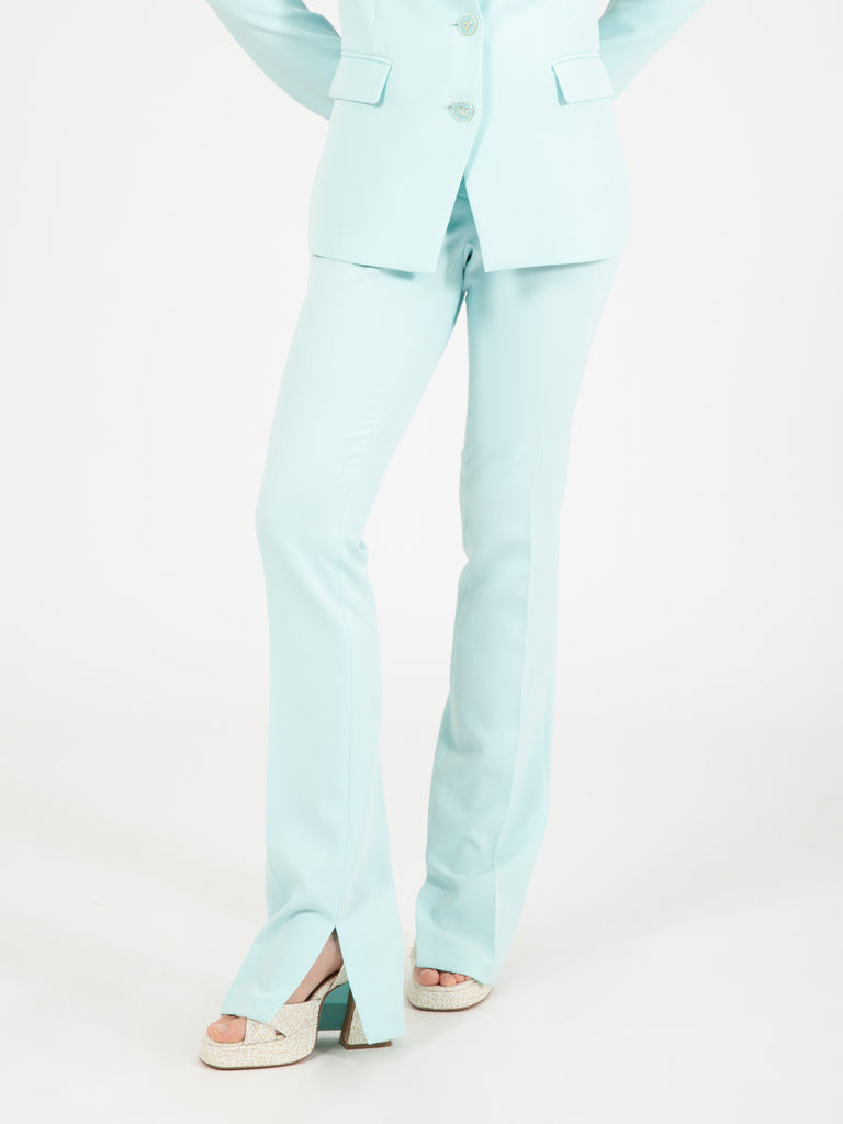 BLUGIRL - Pantaloni con spacco goutte