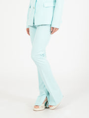 BLUGIRL - Pantaloni con spacco goutte