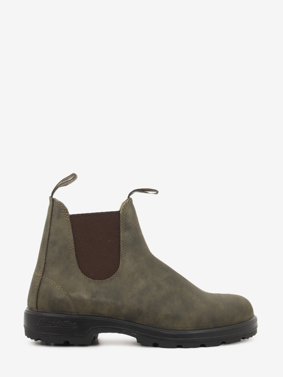 585 elastic sided boot rustic brown