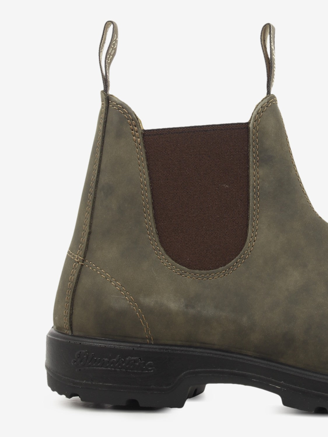 585 elastic sided boot rustic brown