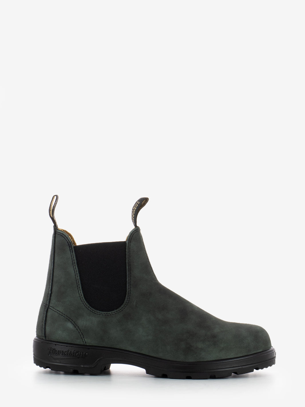 587 elastic sided boot rustic black