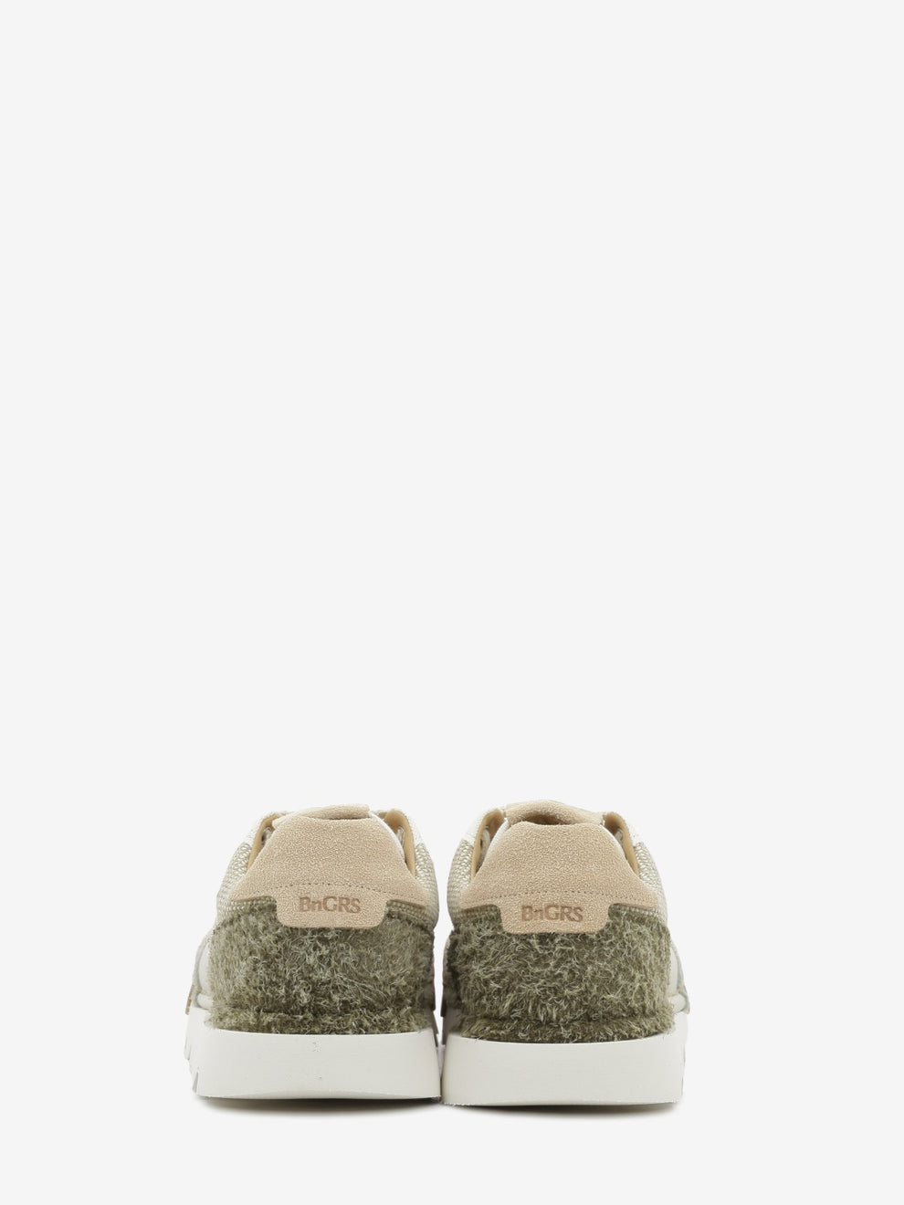 Beige canvas sneakers
