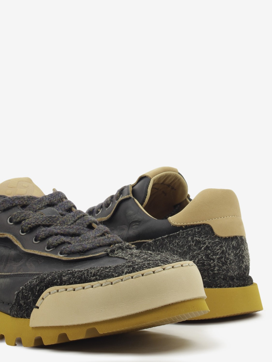 SNEAKER BLACK U2021-14POL_NERO