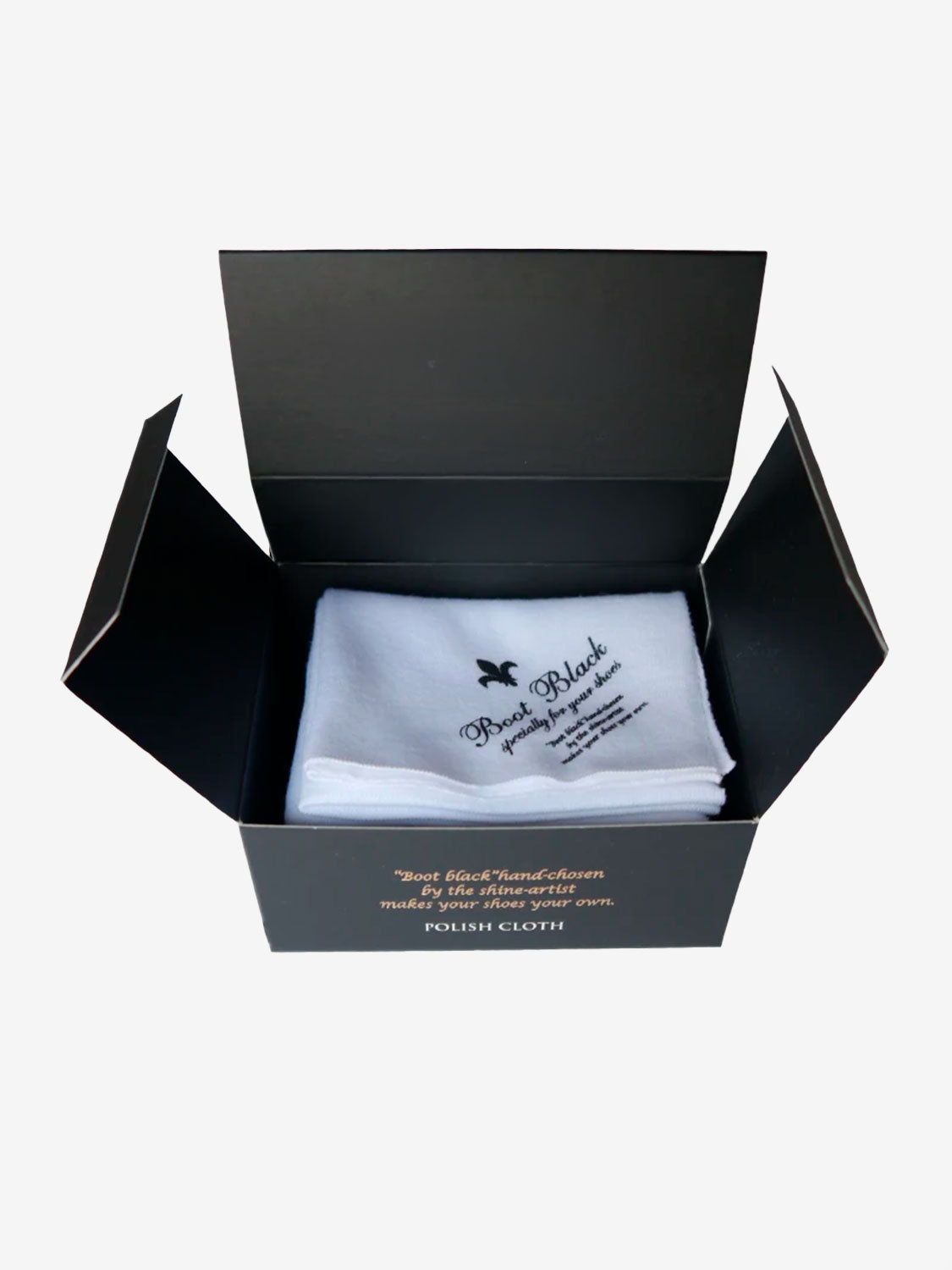 Shoe polishing cloth