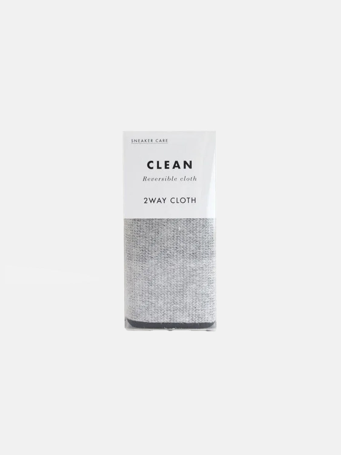 Reversible cloth for cleaning sneakers