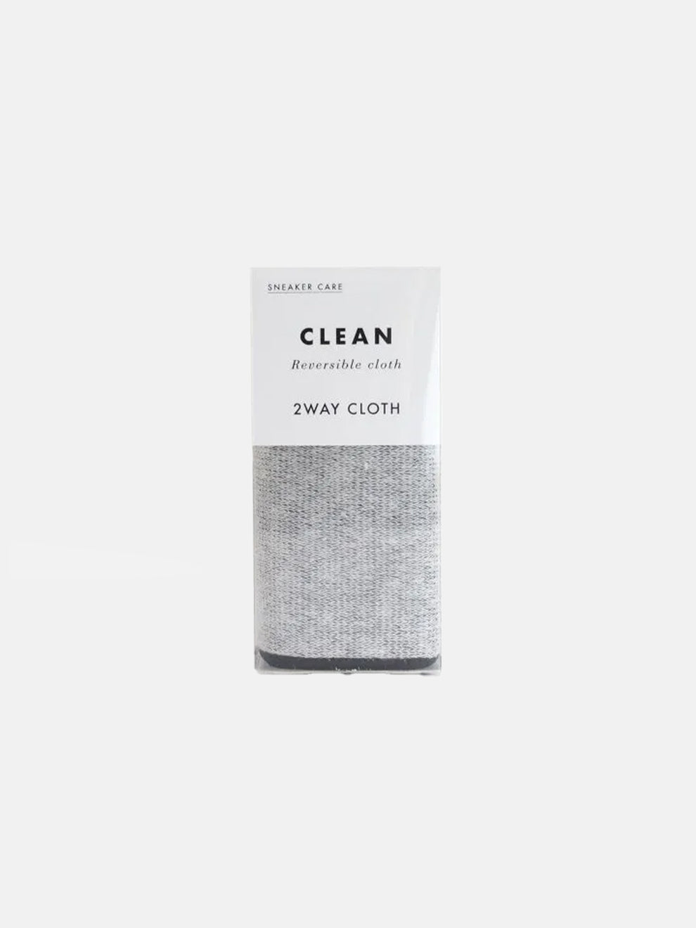 Reversible cloth for cleaning sneakers