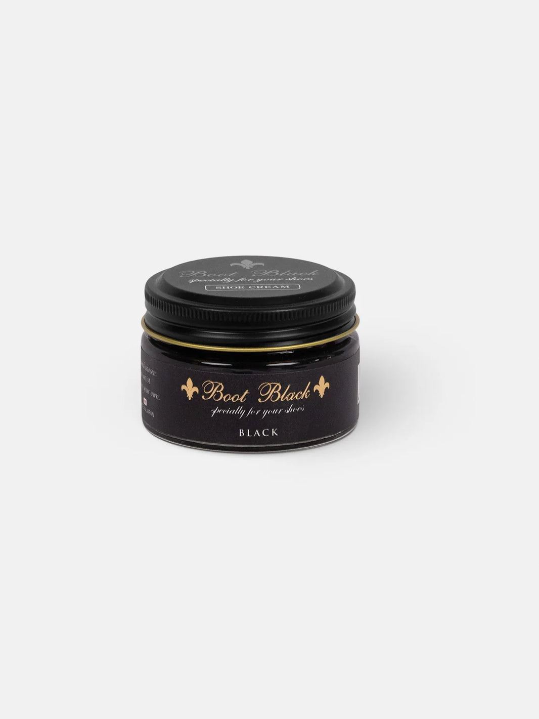 Shoe Cream jar black