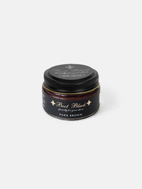 Shoe cream Jar dark brown
