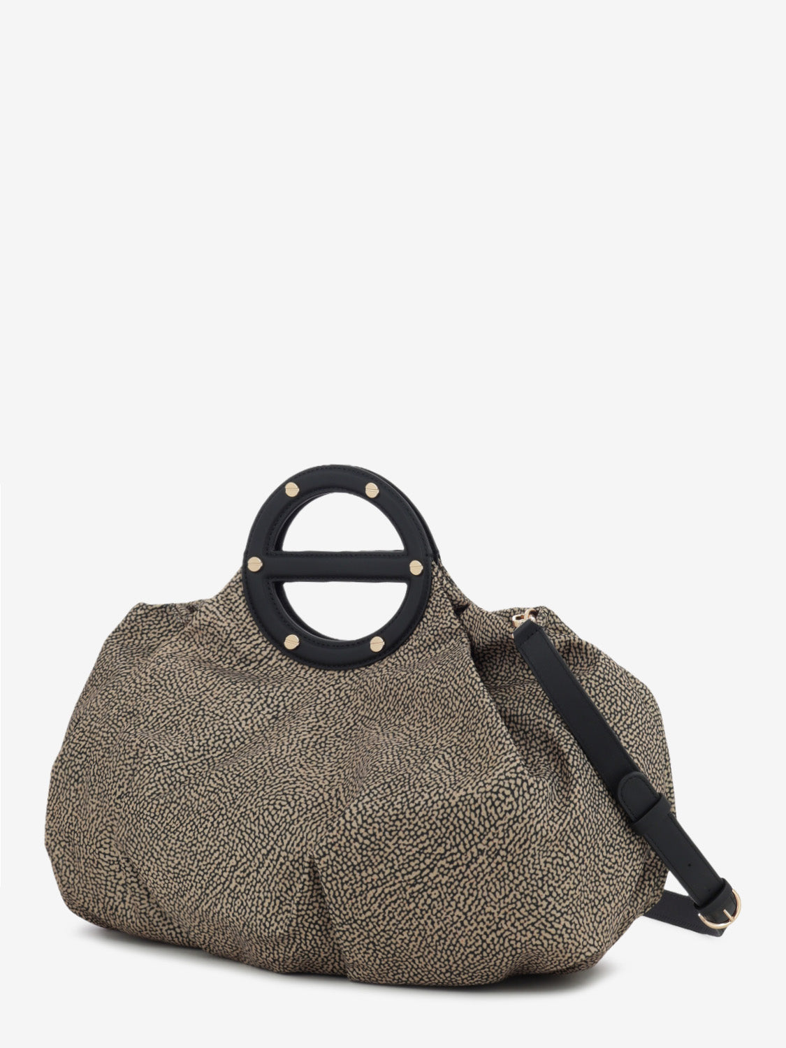 Bauletto medio OP naturale / nero