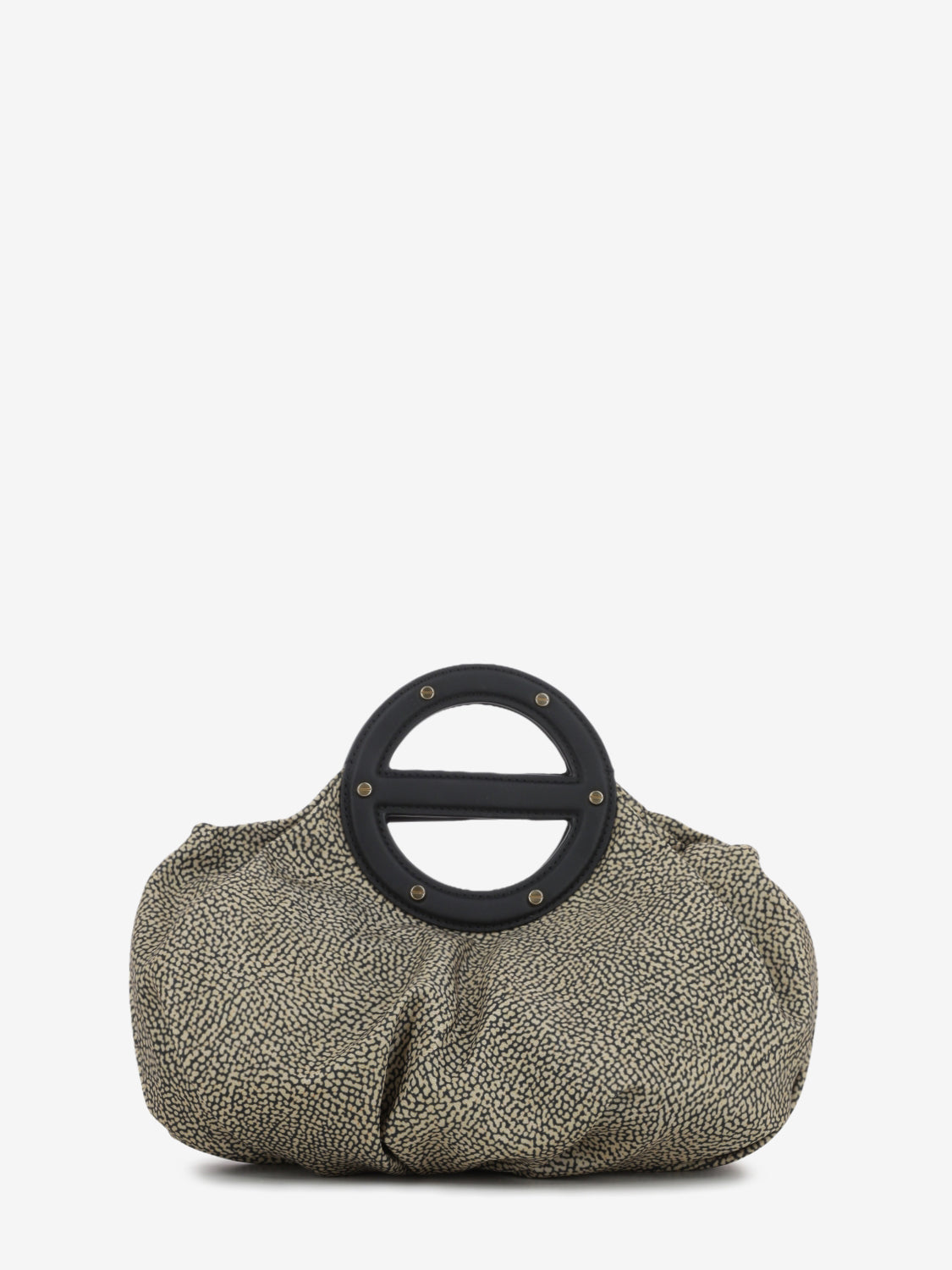 Borsa a mano small naturale / nero