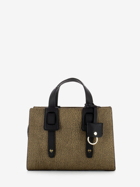 Borsa bauletto Déjeuner naturale / nero
