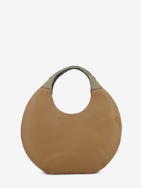 Large brown hobo bag