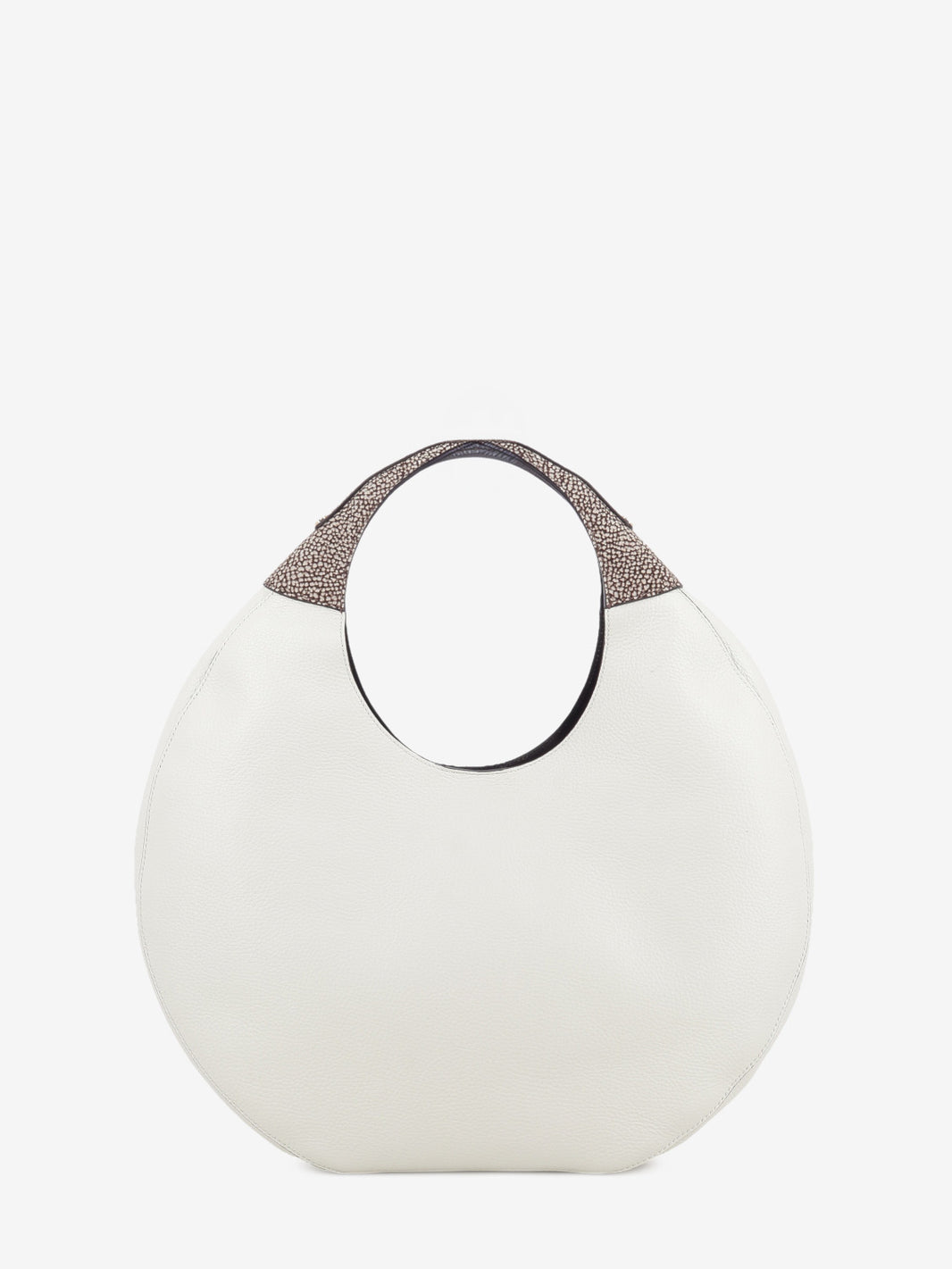 Borsa hobo large white