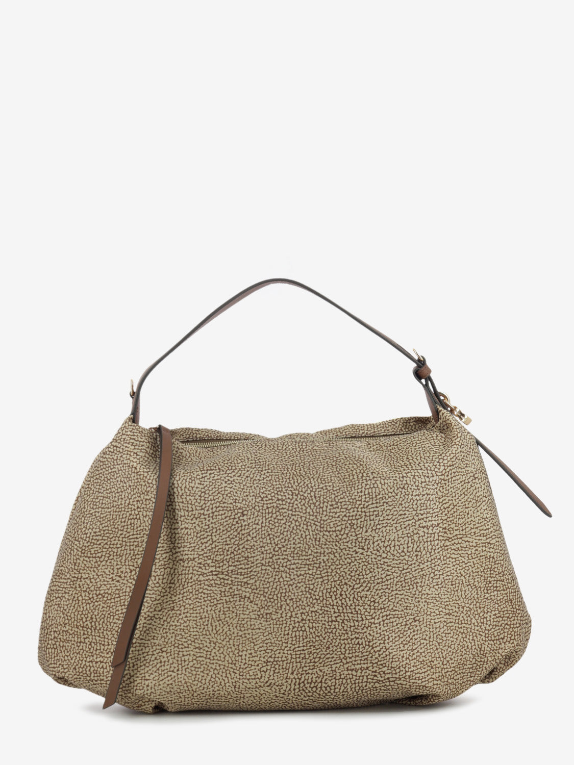 OP beige / brown medium hobo bag