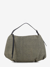 Hobo bag medium OP natural / black