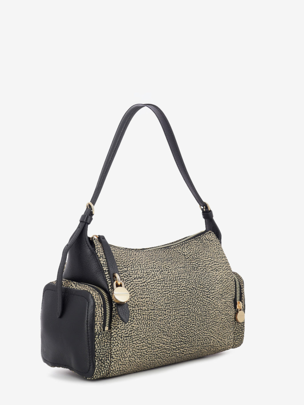 Borsa hobo medium OP naturale / nero