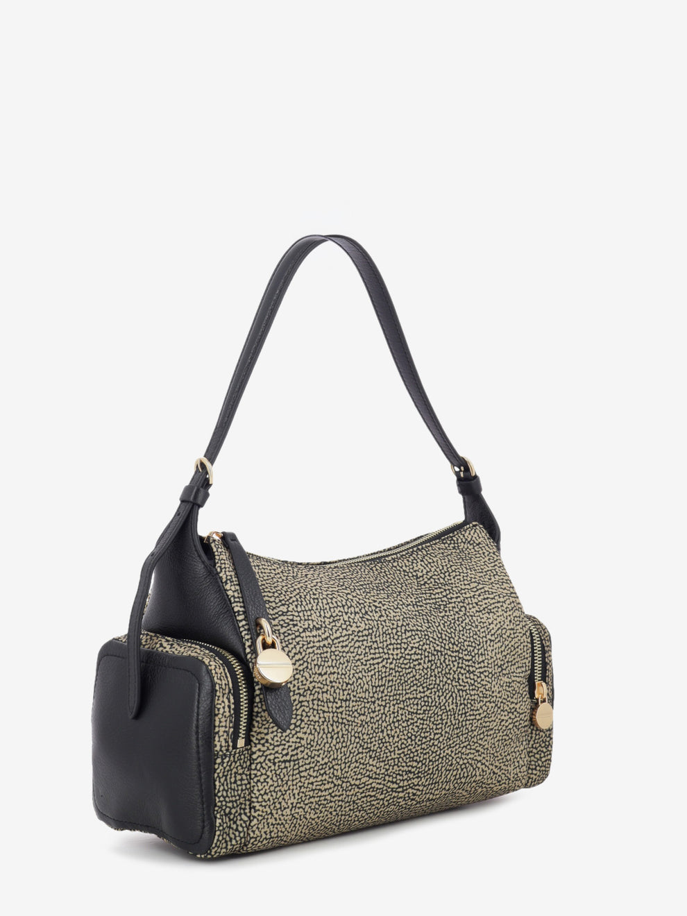 Borsa hobo medium OP naturale / nero