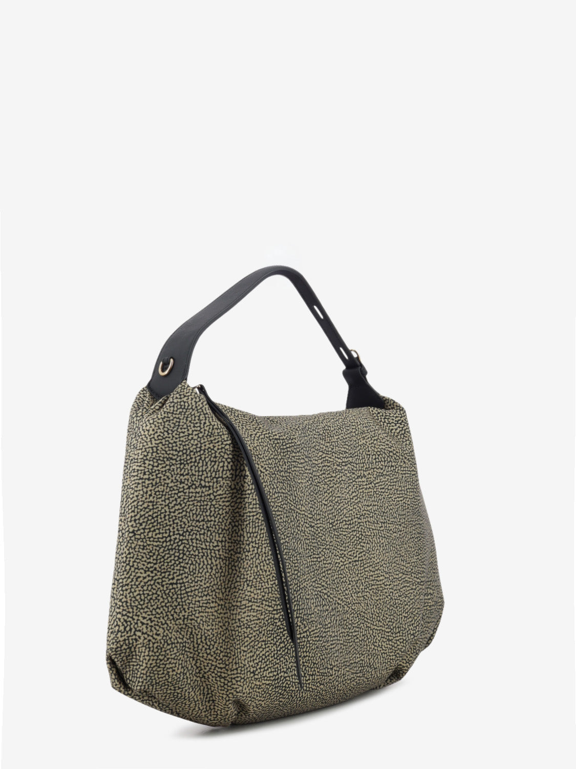 Borsa hobo medium OP naturale / nero