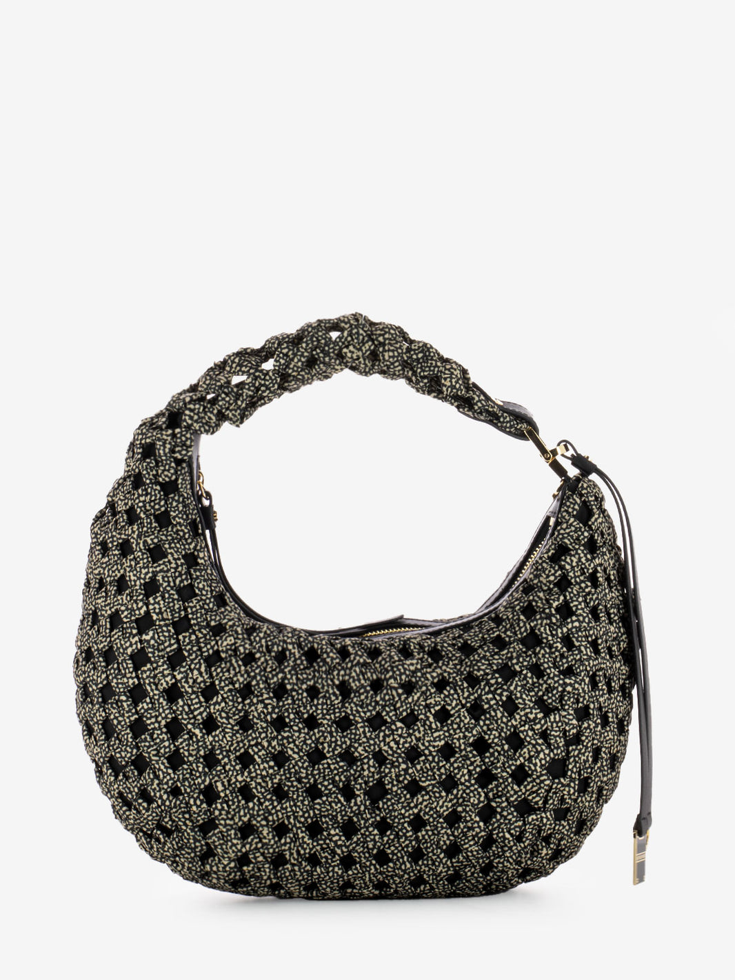 OP Mini Hobo Bag Natural / Black