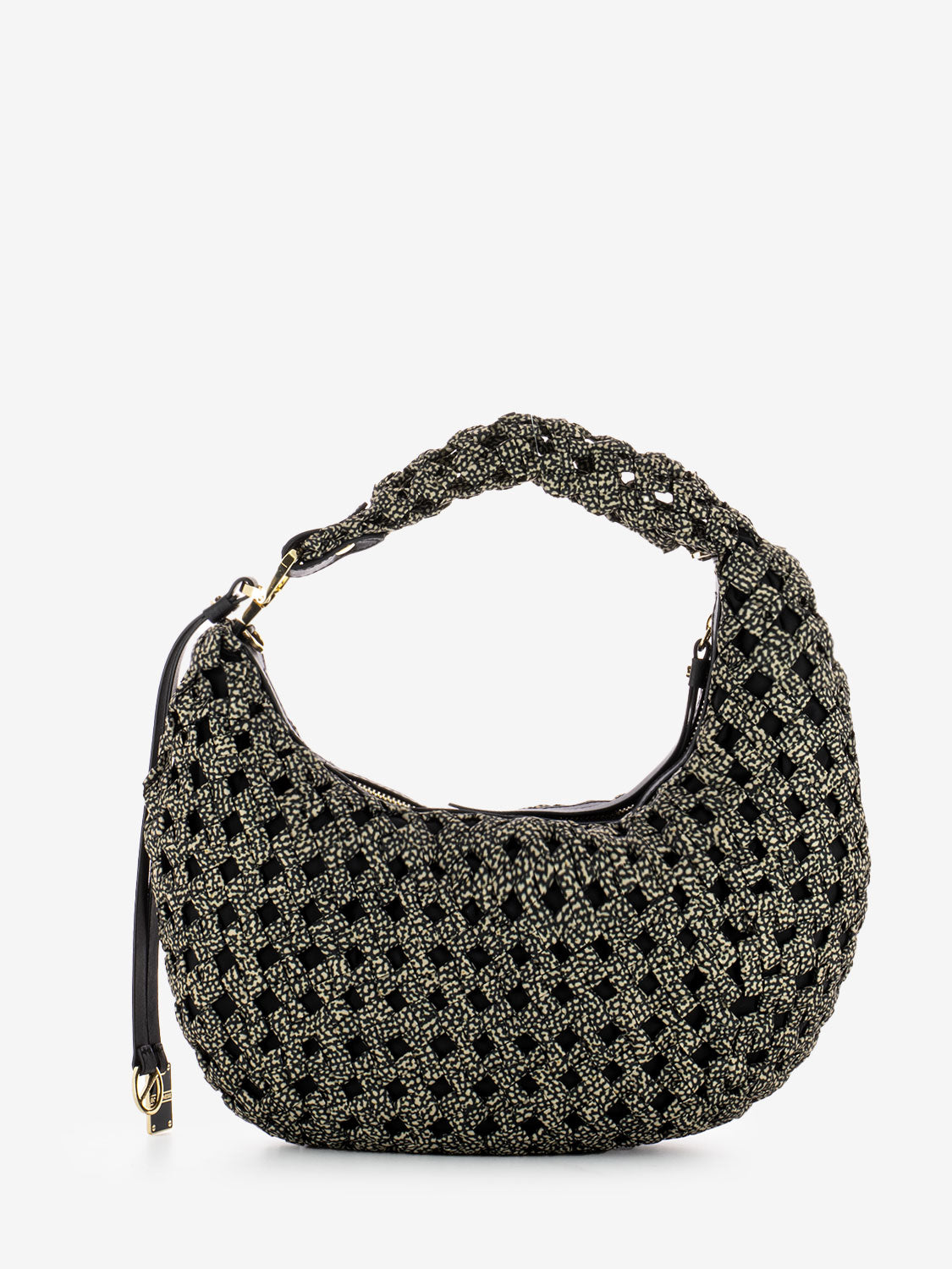 OP Mini Hobo Bag Natural / Black
