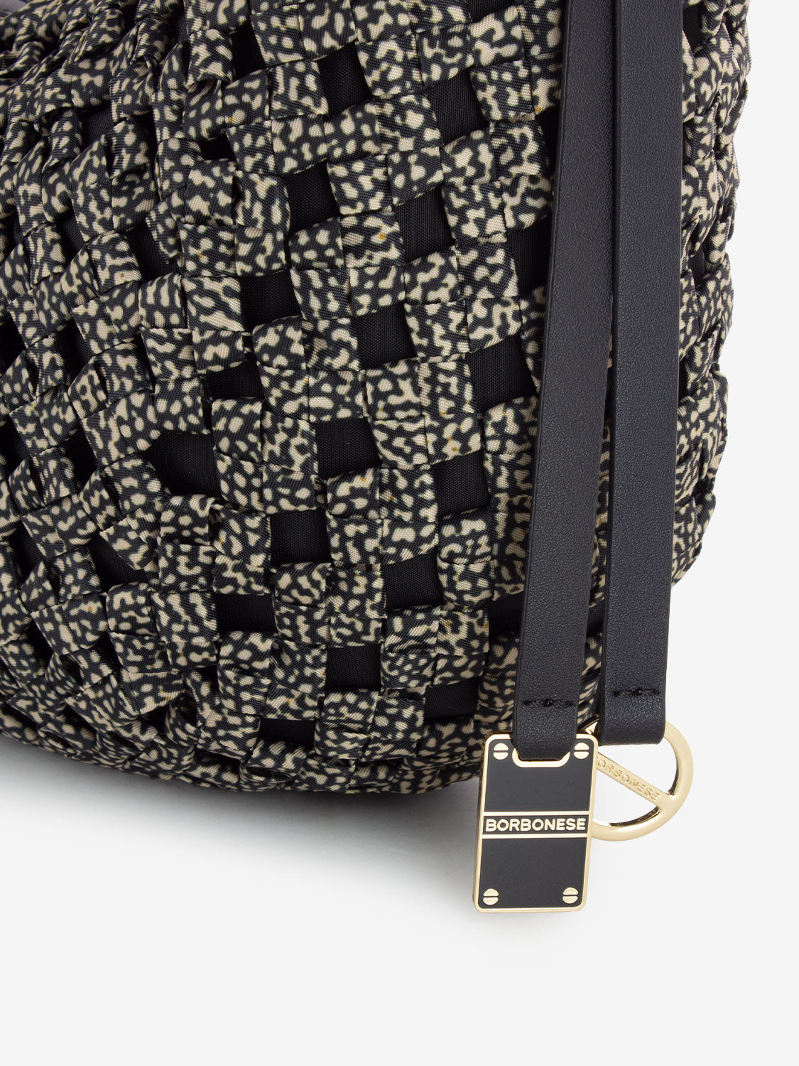 OP Mini Hobo Bag Natural / Black