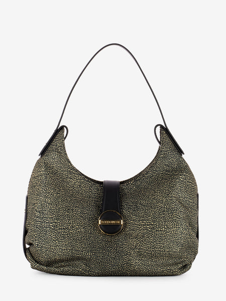 Borso Hobo Eclipse M marrone / nero