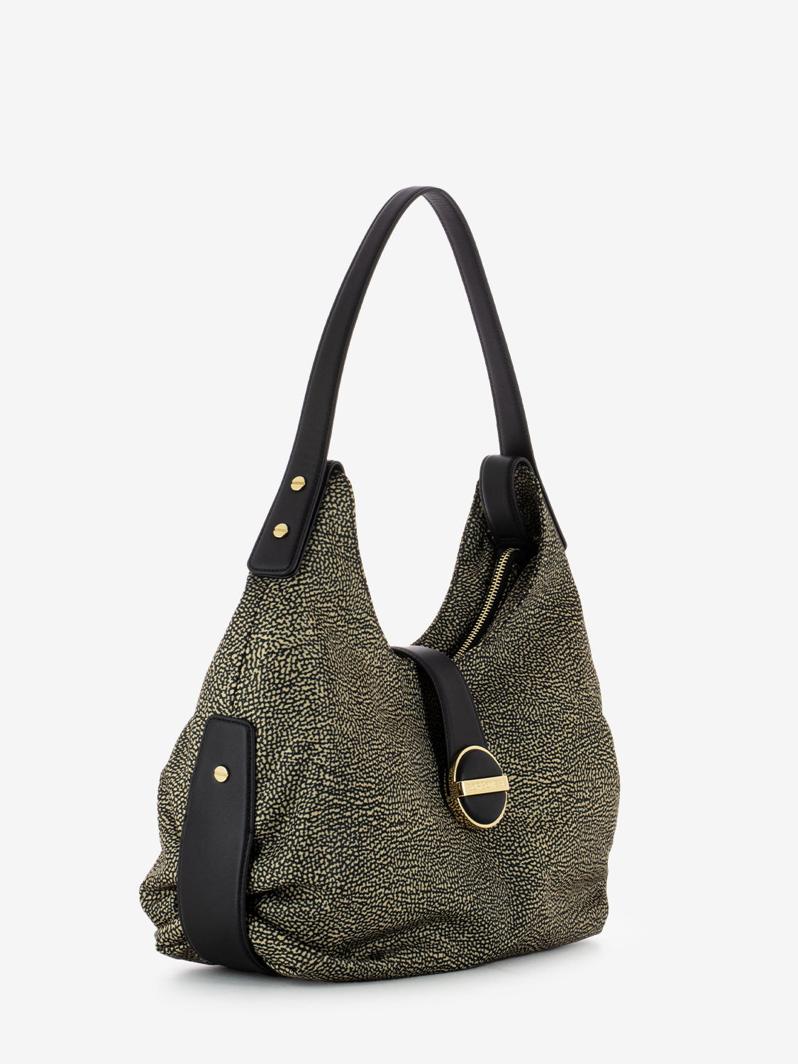 Borso Hobo Eclipse M marrone / nero