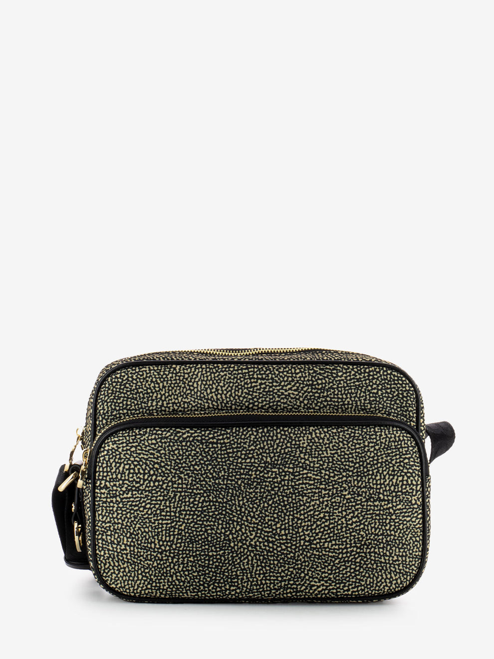 Camera bag M OP print natural / black