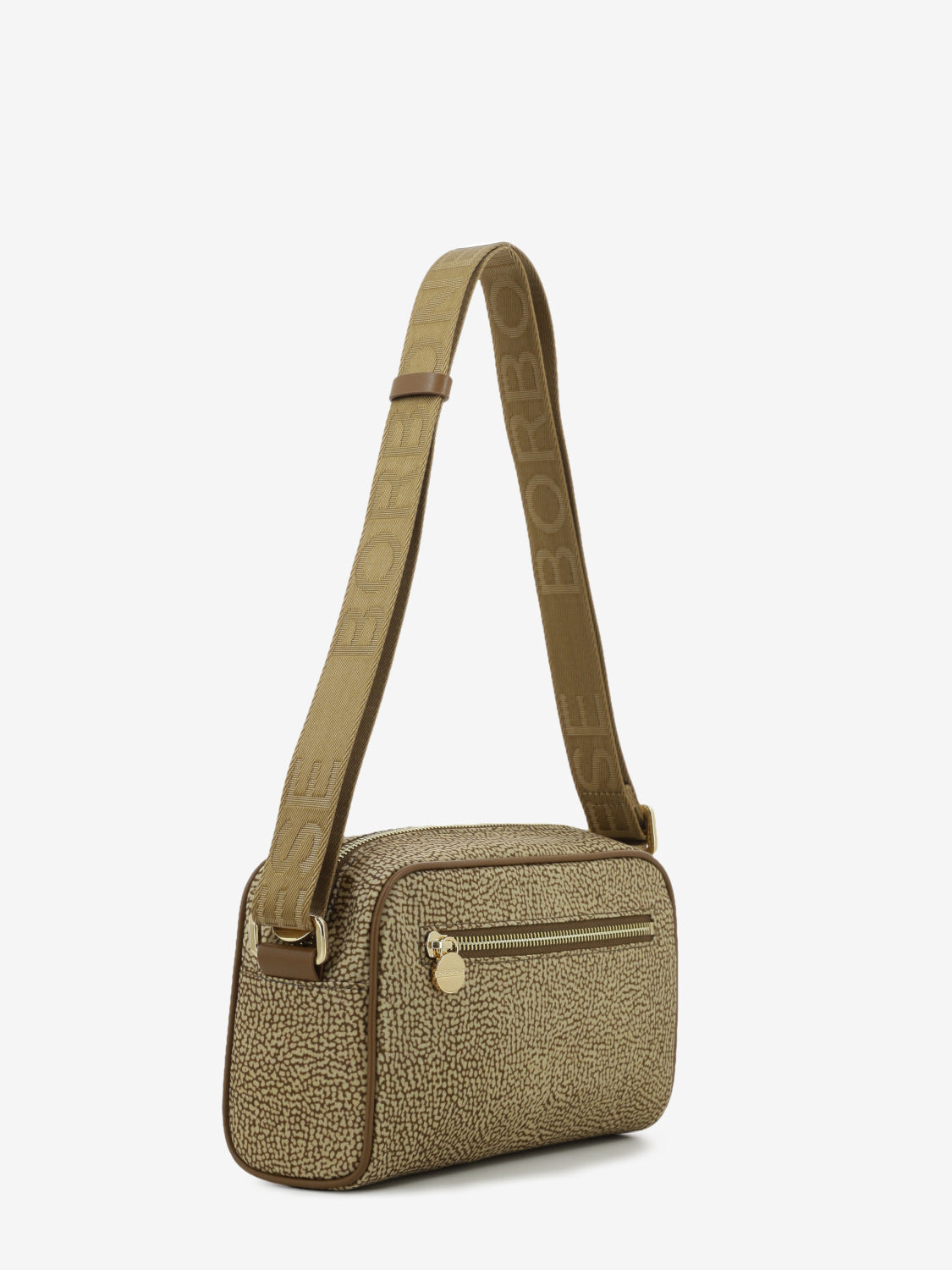 Camera case small beige / marrone