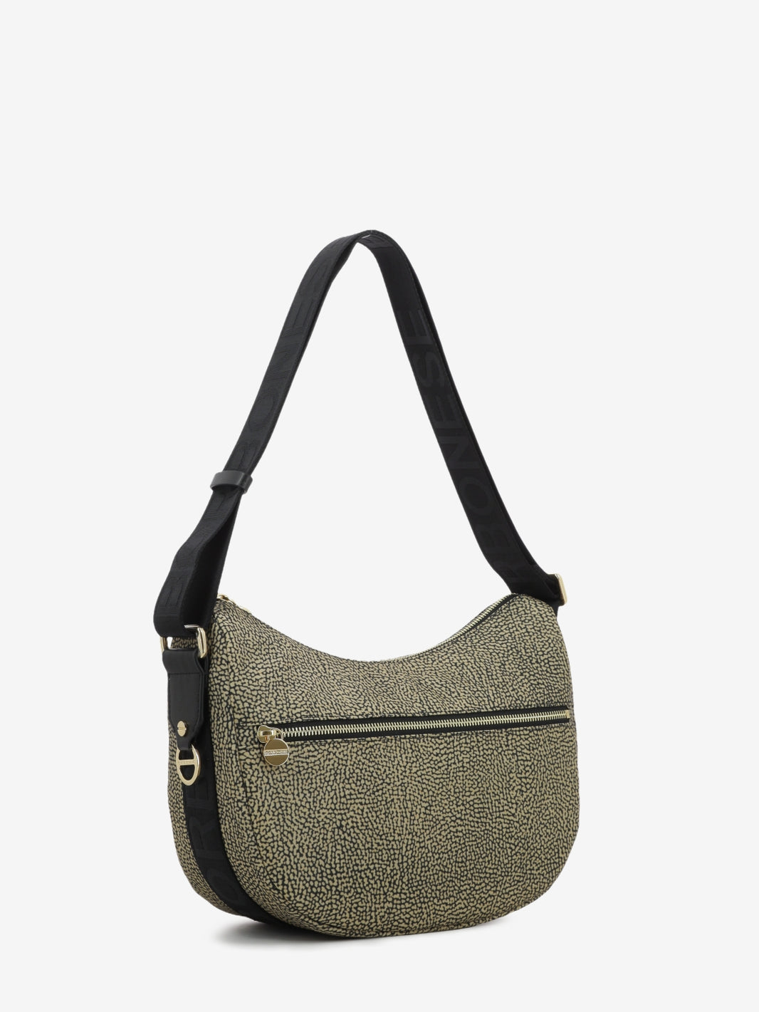 Eco line Luna bag small naturale / nero