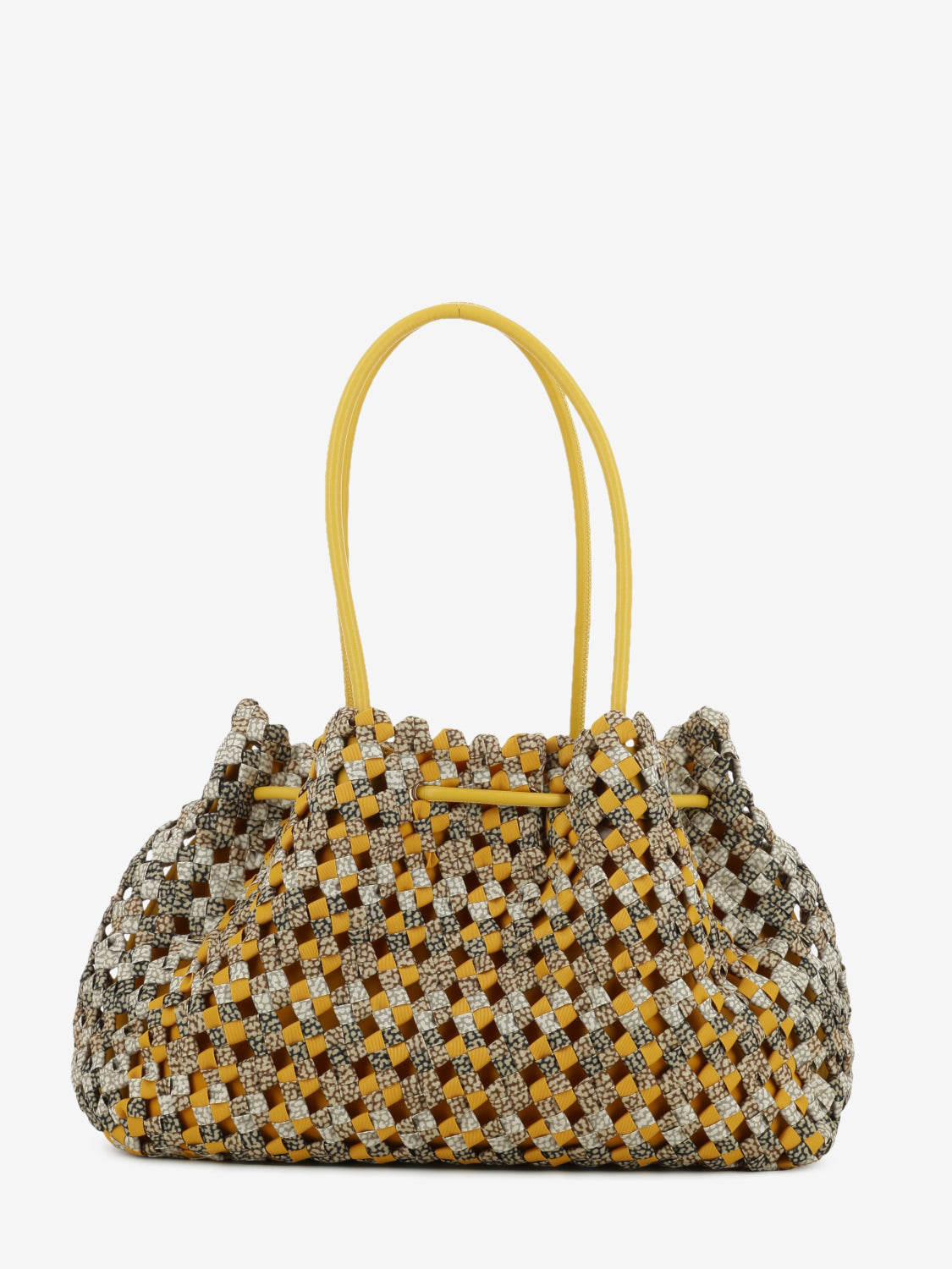 La Nido borsa shopping medium op / saffron