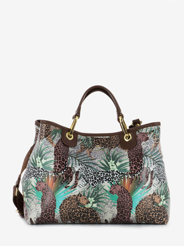 BRACCIALINI - Borsa a mano Beth Special leopardi multicolor