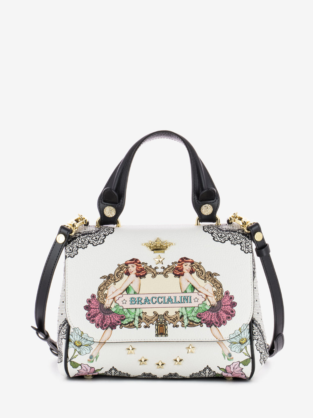 Borsa a mano Iris white