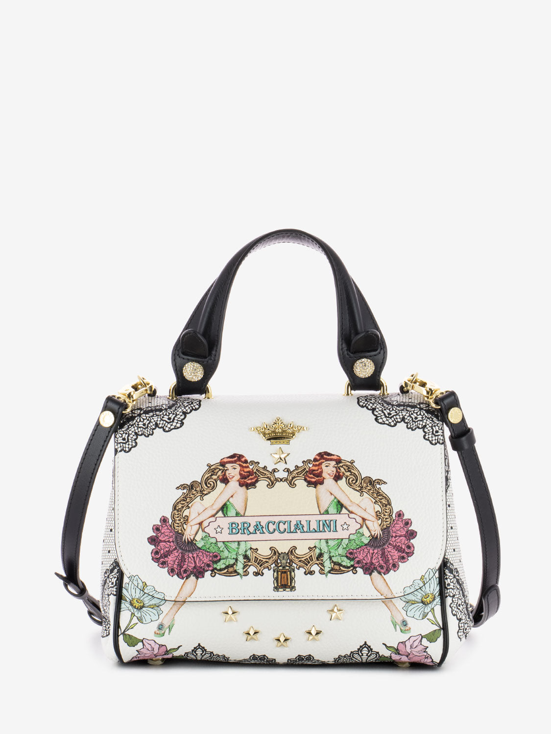 Borsa a mano Iris white