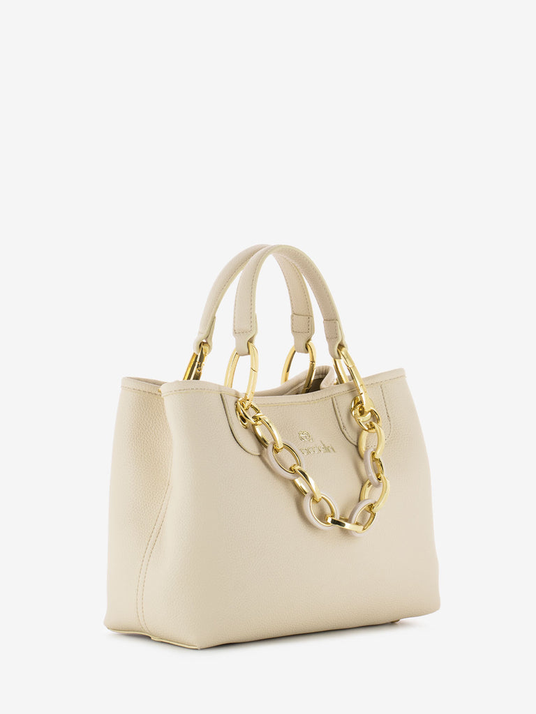 BRACCIALINI - Borsa a mano small Beth beige