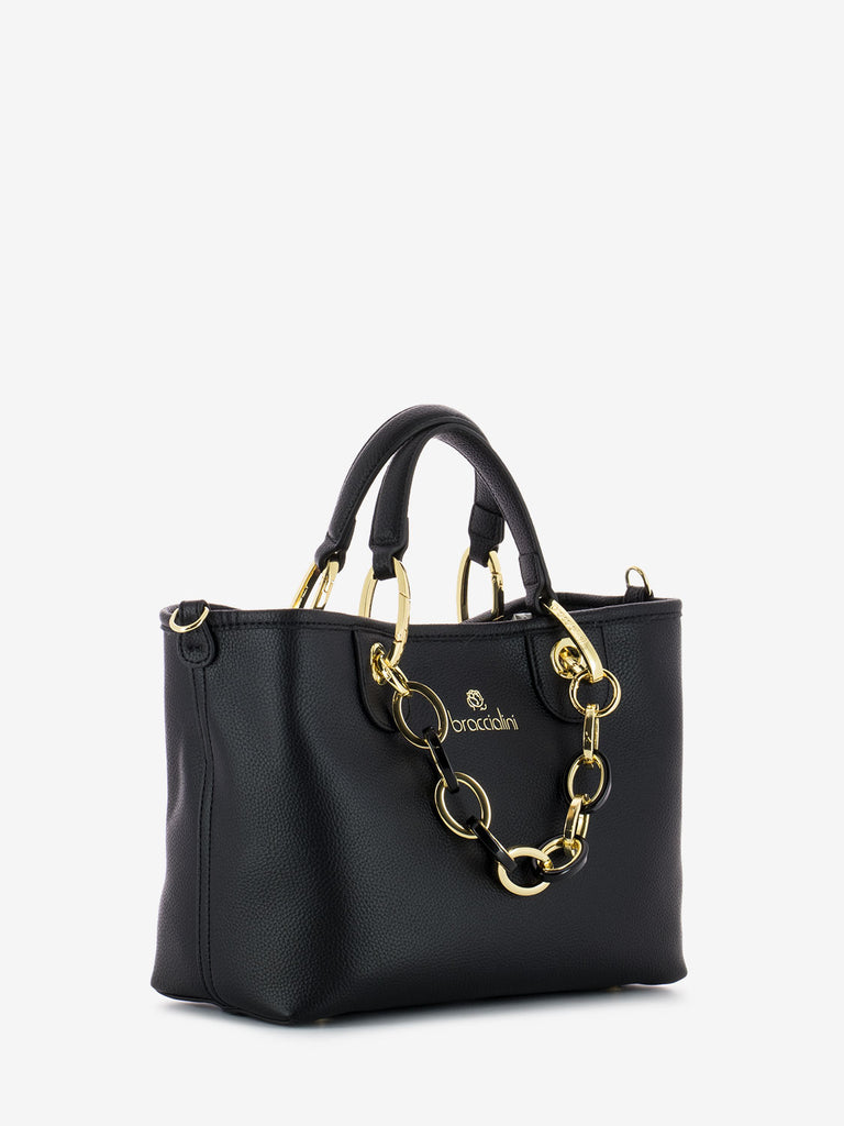 BRACCIALINI - Borsa a mano small Beth black