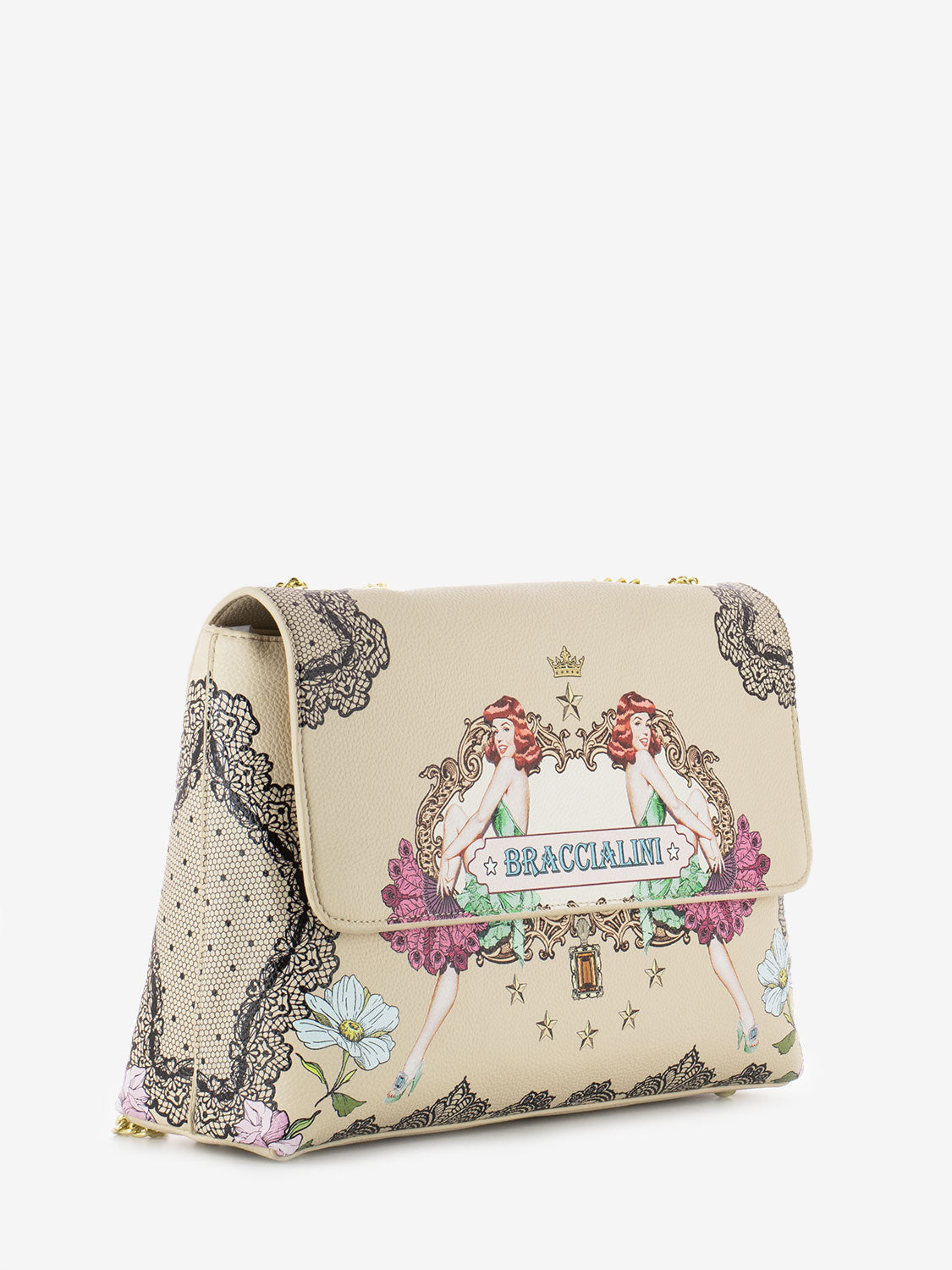 Borsa a spalla Britney beige