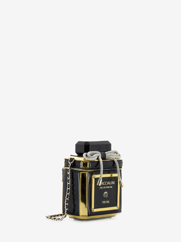 BRACCIALINI - Borsa Shape Eau De Parfum nero / oro