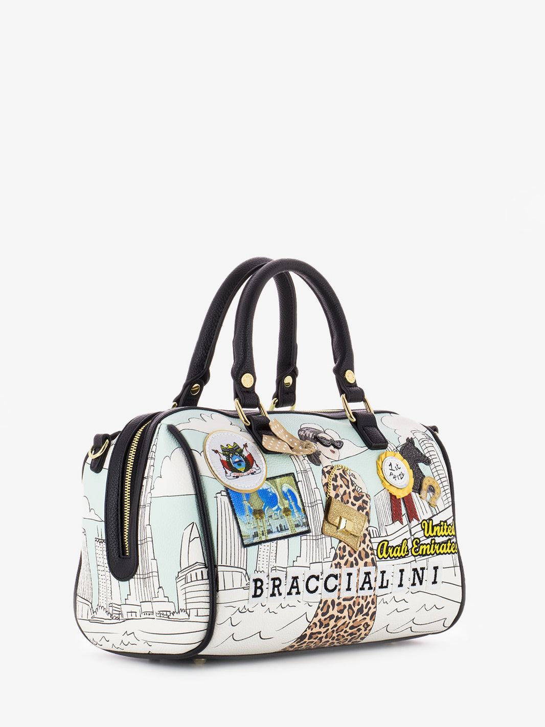Borsa Cartoline Dubai multicolor
