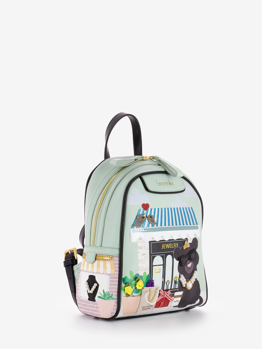 Zaino Allround con applicazioni multicolor