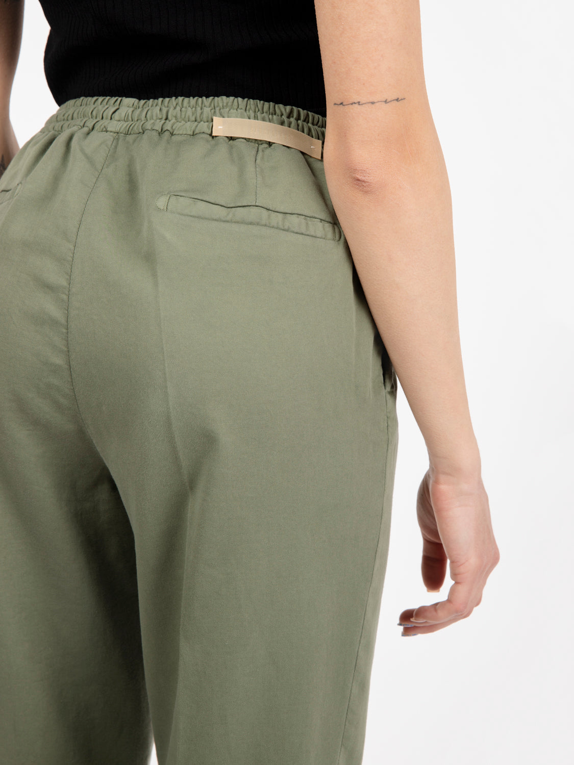 Jogger Wimbledon verde salvia