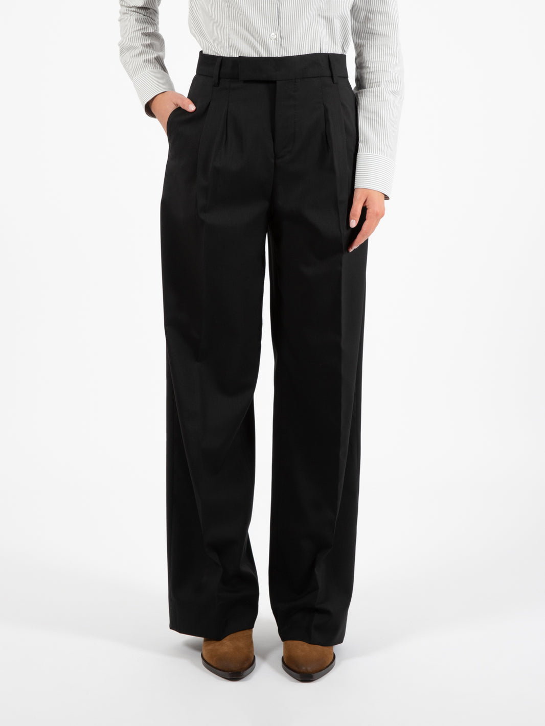 Black palazzo pants