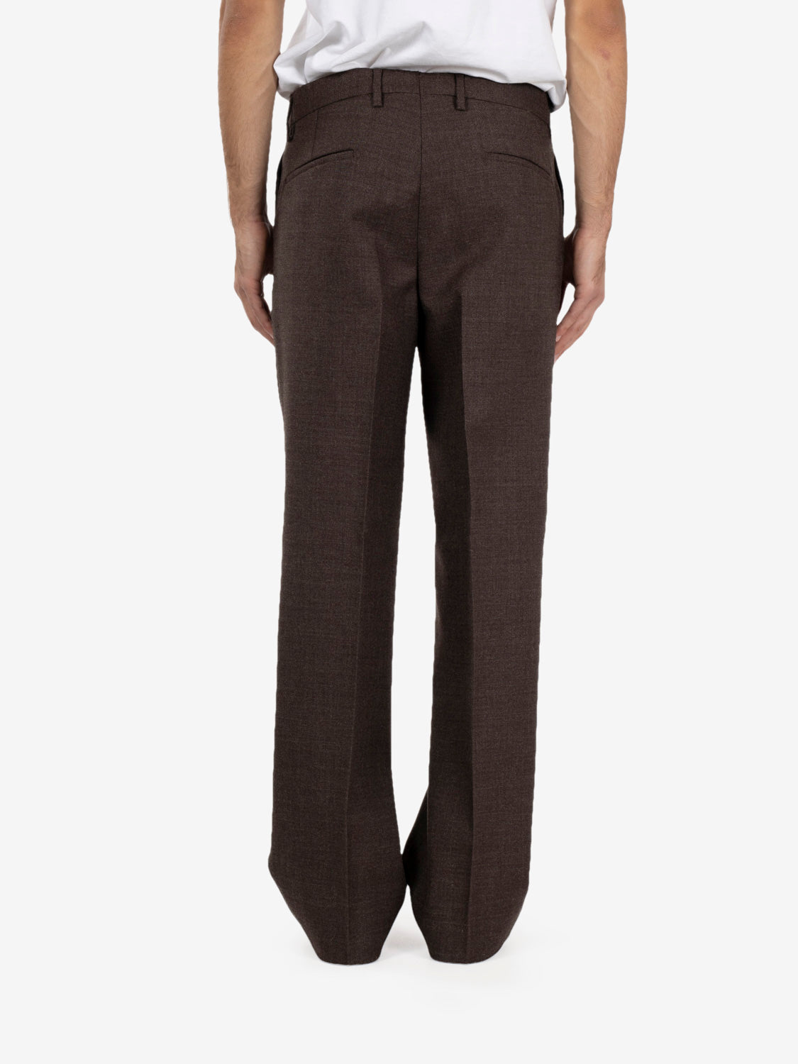 TROUSER DARTS BROWN BORGONUOVO S/400235_00046