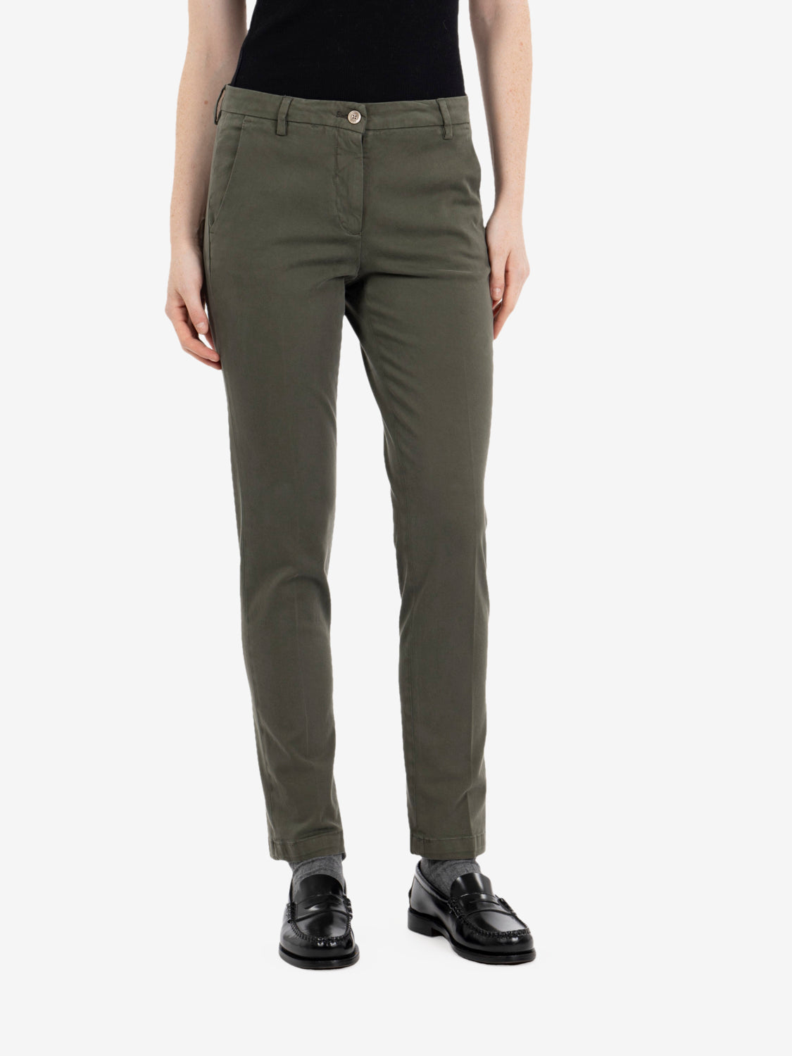 Nicole military cigarette pants