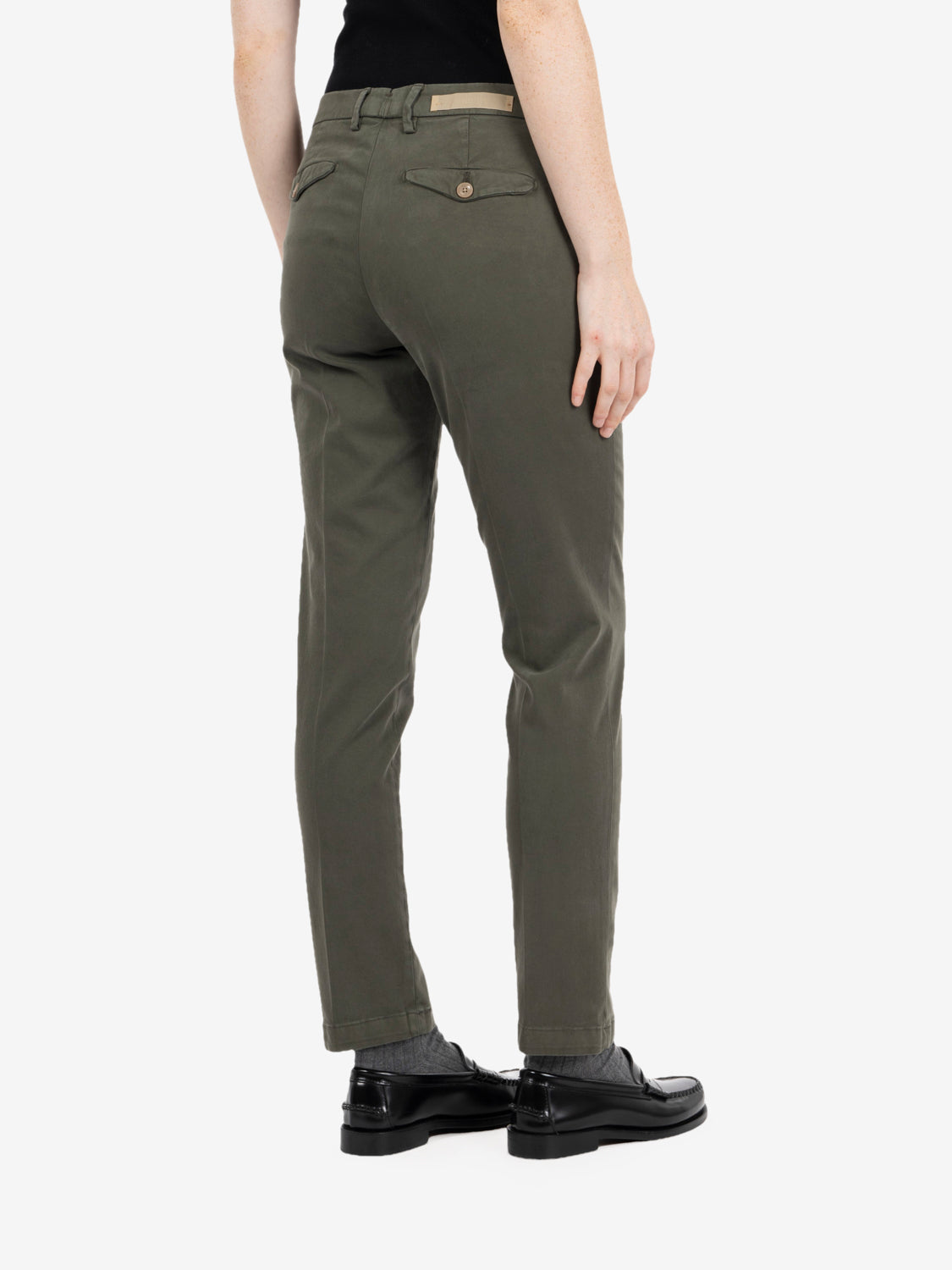 Nicole military cigarette pants
