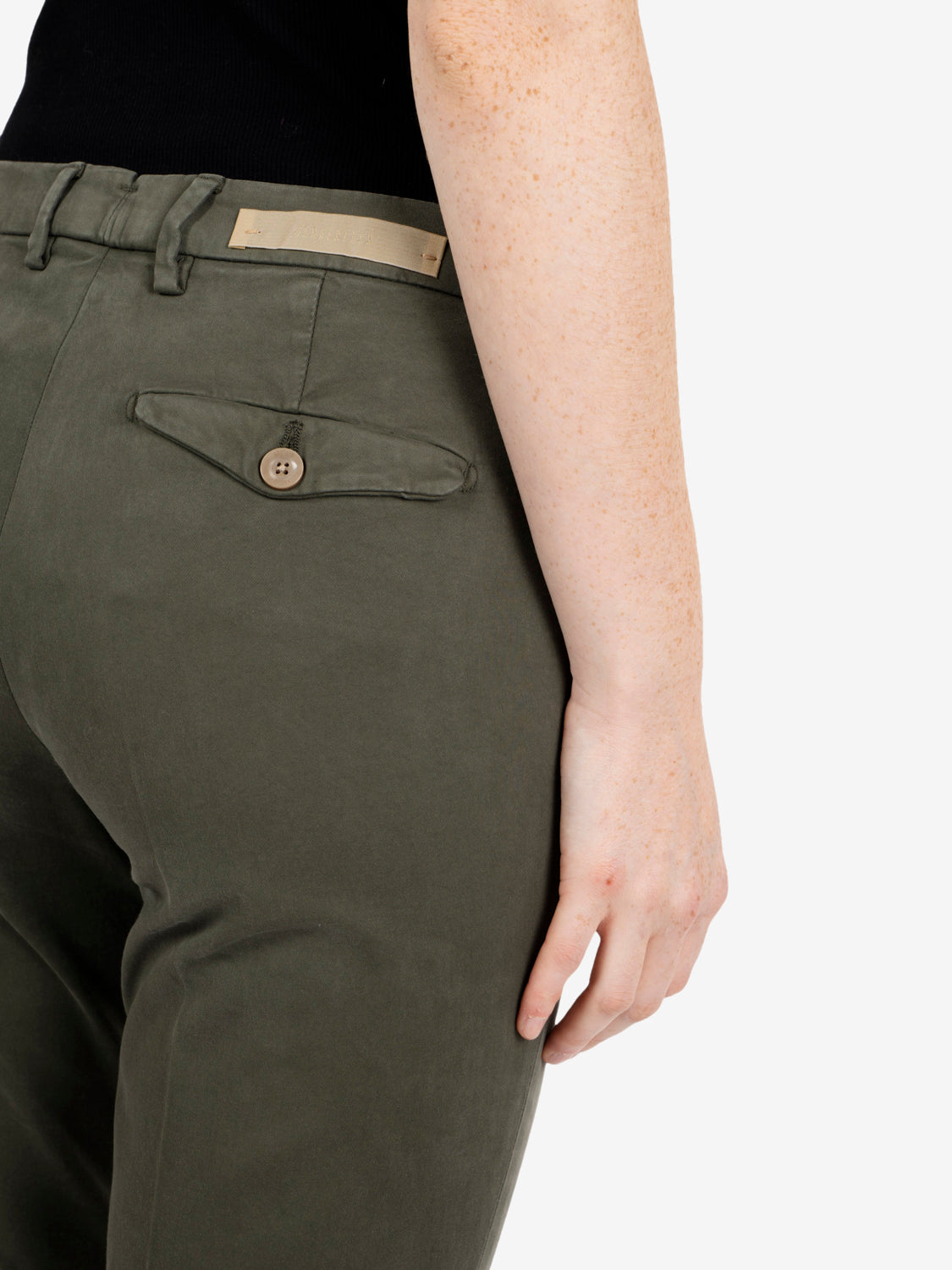 Nicole military cigarette pants
