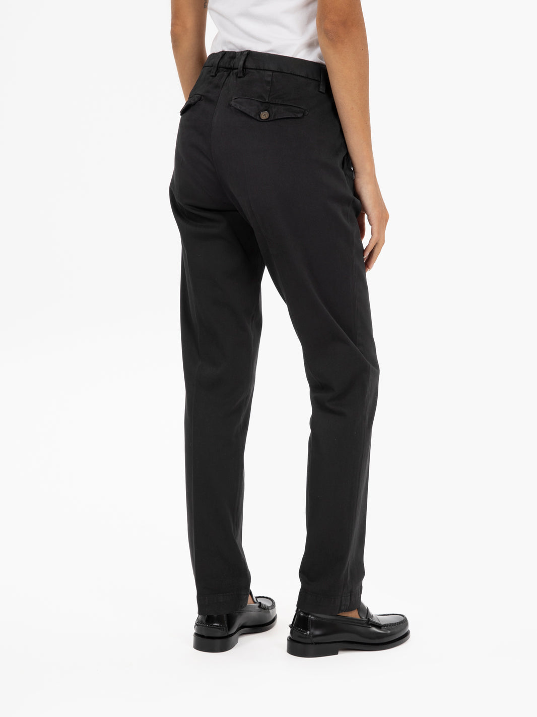 Nicole black cigarette trousers